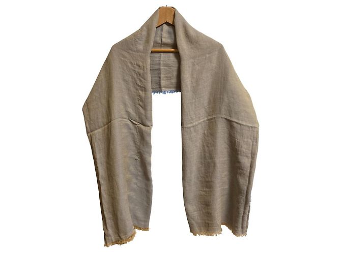 Autre Marque Fransenstola Large hatsutoki Braun - Ansicht 2