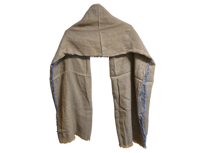 Autre Marque Fransenstola Large hatsutoki Braun - Ansicht 3