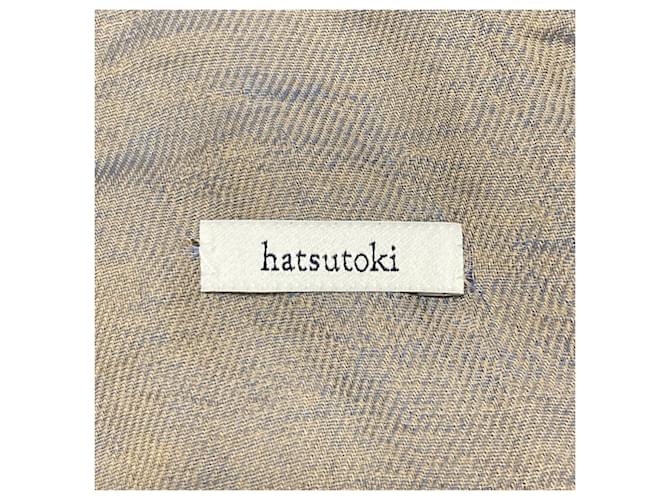 Autre Marque Fransenstola Large hatsutoki Braun - Ansicht 4
