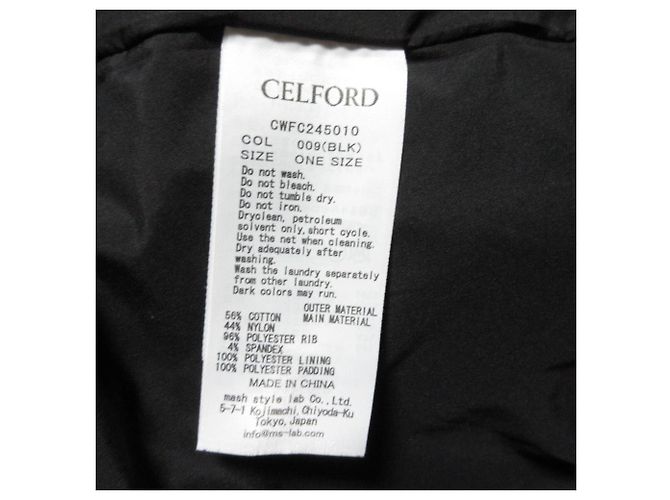 Autre Marque Chaqueta acolchada cómoda CELFORD Negro - vista 8