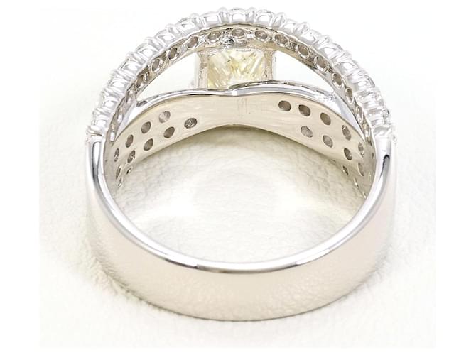 Autre Marque PT900 Platinring Gelb - Ansicht 4