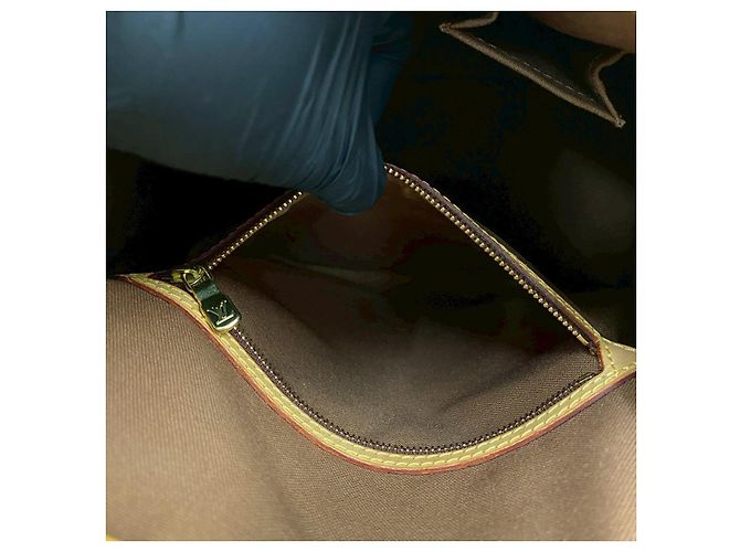 Borsa Tote Louis Vuitton Batignolles Monogram Marrone Bronzo - vista 11