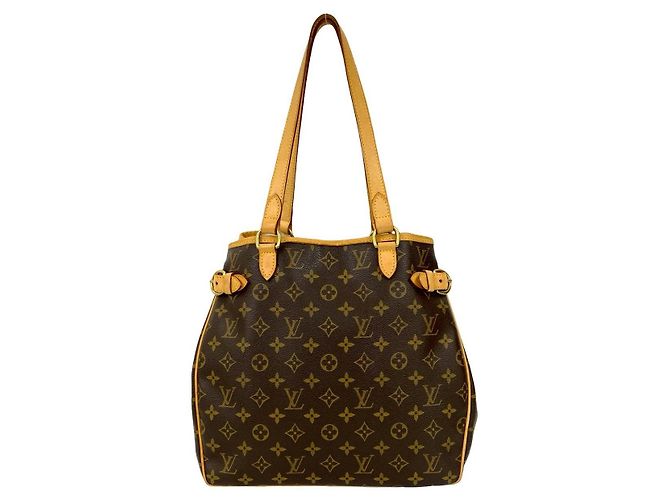 Borsa Tote Louis Vuitton Batignolles Monogram Marrone Bronzo - vista 2