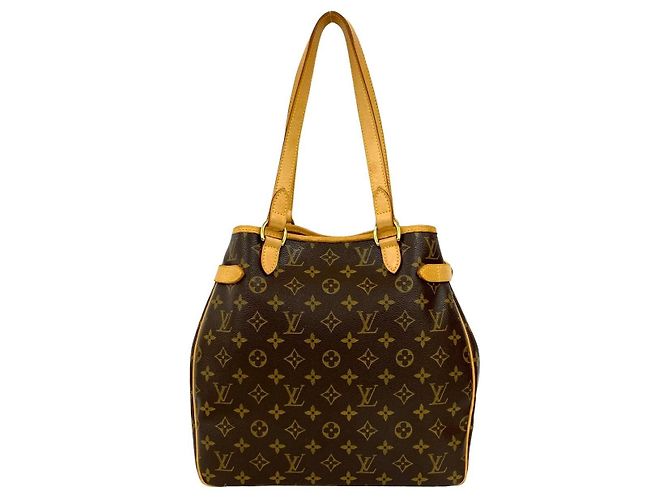 Borsa Tote Louis Vuitton Batignolles Monogram Marrone Bronzo - vista 4