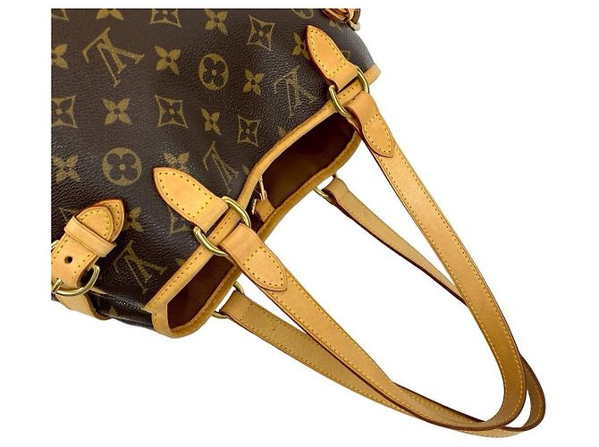 Borsa Tote Louis Vuitton Batignolles Monogram Marrone Bronzo - vista 5