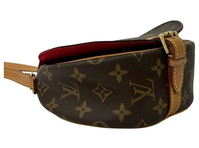 Piccola borsa a tracolla Louis Vuitton Monogram Marrone - vista 8