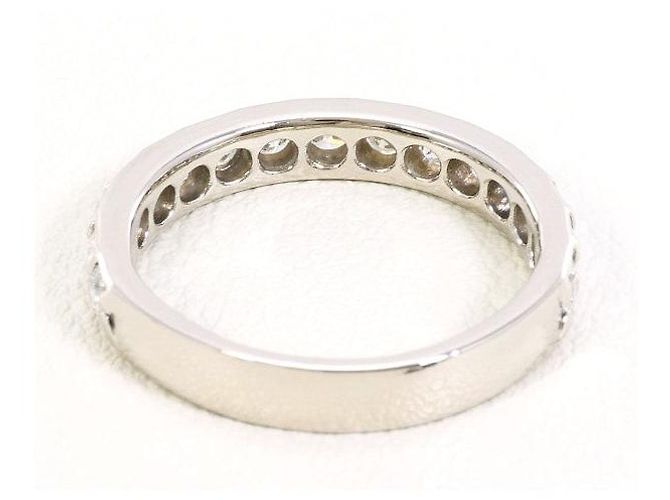 Autre Marque PT900 Platin Diamantring Silber - Ansicht 4