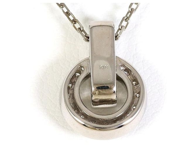 Autre Marque Collana in oro bianco Au750 e diamanti Argento - vista 3