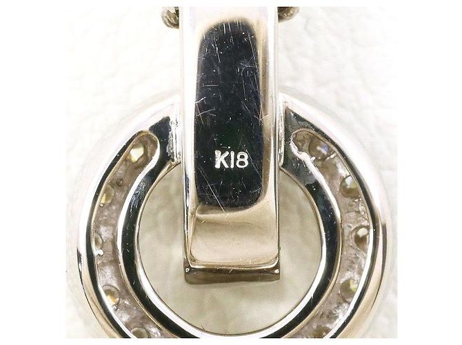Autre Marque Collana in oro bianco Au750 e diamanti Argento - vista 4