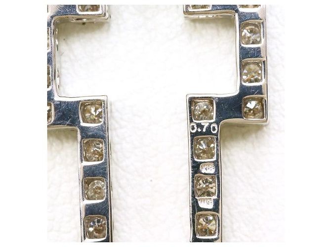 Autre Marque Collana in oro bianco Au750 e diamanti D'oro - vista 4