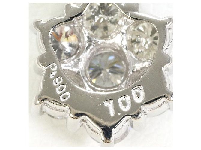 Autre Marque Collana in platino PT900 PT850 Platinum con diamante Argento - vista 4