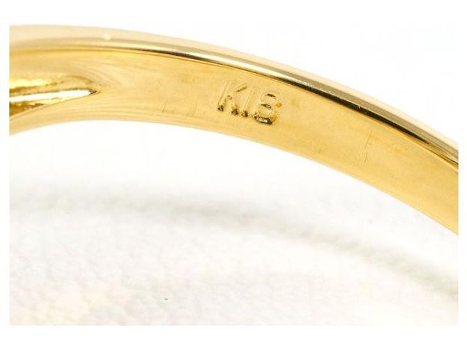 Autre Marque Anello con perla Au750 D'oro - vista 4