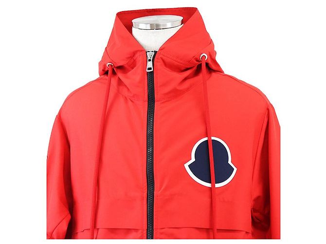 Abrigo GRANDUC de poliéster Moncler Roja - vista 2
