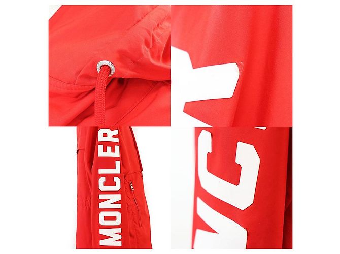 Abrigo GRANDUC de poliéster Moncler Roja - vista 5
