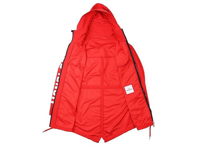 Abrigo GRANDUC de poliéster Moncler Roja - vista 8