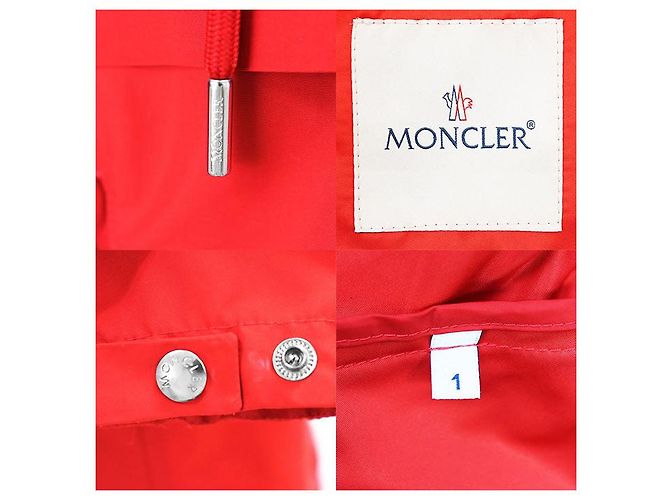 Abrigo GRANDUC de poliéster Moncler Roja - vista 9