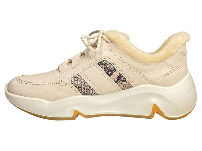 Autre Marque Sneakers ECCO Chunky Sneaker Sneakers Beige - vista 2
