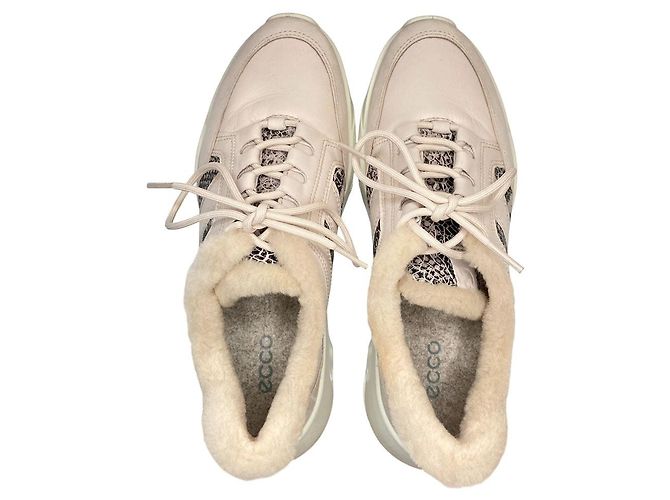 Autre Marque Sneakers ECCO Chunky Sneaker Sneakers Beige - vista 5