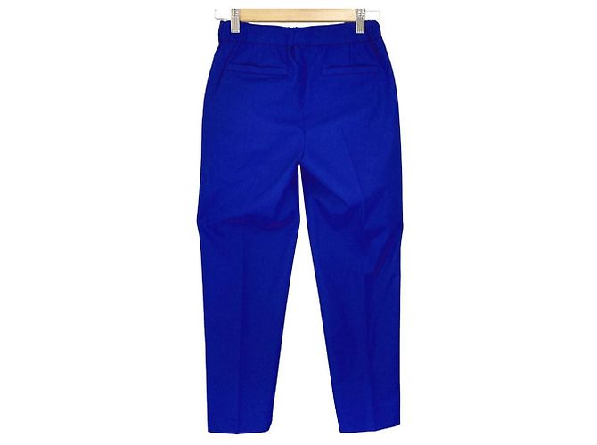 Autre Marque Mfil Collaboration Ankle Pants Blau - Ansicht 2