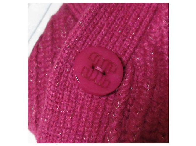 Autre Marque Strickjacke mit V-Ausschnitt JILL by JILL STUART Rot - Ansicht 5