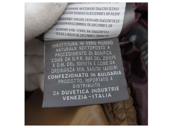 Autre Marque Abrigo de plumón DUVETICA KAPPA Castaño Marrón claro - vista 15