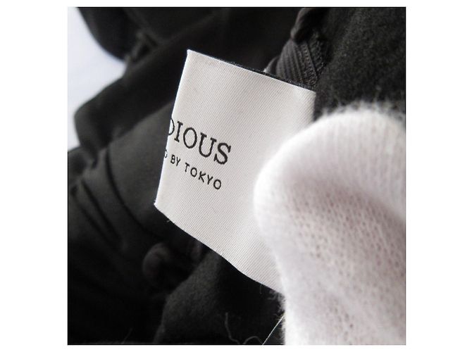 Autre Marque Falda con abertura STUDIOUS Moist Warm Negro - vista 7