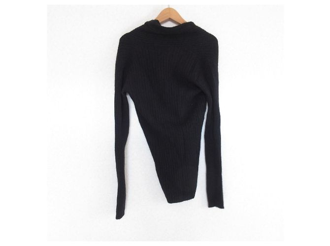 Cardigan in cashmere Theory Nero - vista 2
