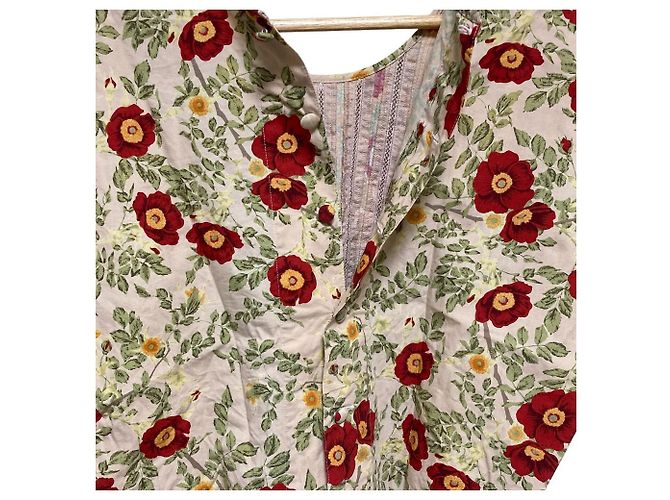 Autre Marque Camicetta PINK HOUSE con stampa floreale e pizzo Rosa Rosso - vista 4