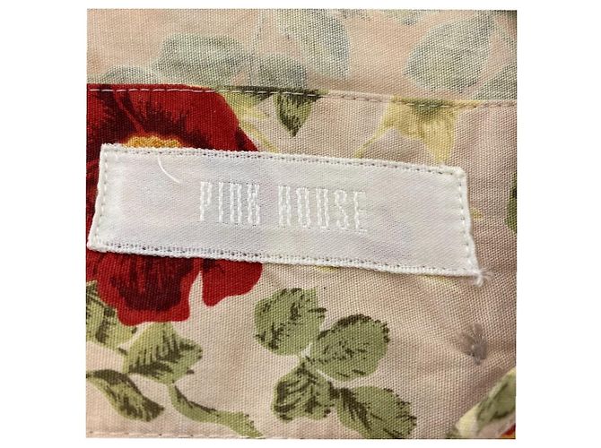 Autre Marque Camicetta PINK HOUSE con stampa floreale e pizzo Rosa Rosso - vista 5