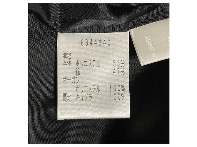 Autre Marque Falda Rene TISSUE de tejido italiano con bordados Negro - vista 8