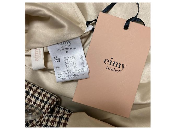 Autre Marque Docking Check Kleid eimy istoire Braun - Ansicht 4
