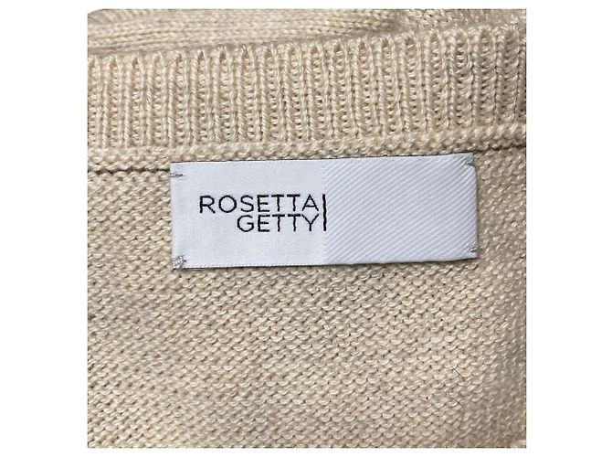 Autre Marque Strickweste ROSETTA GETTY Beige - Ansicht 4