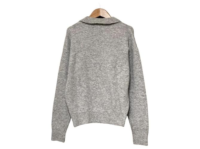 Autre Marque Snidel Half Zip Strickpullover Braun - Ansicht 3