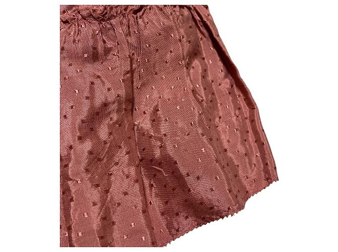 Autre Marque NE QUITTEZ PAS RAYON DOBBY Skirt Rosa - vista 8