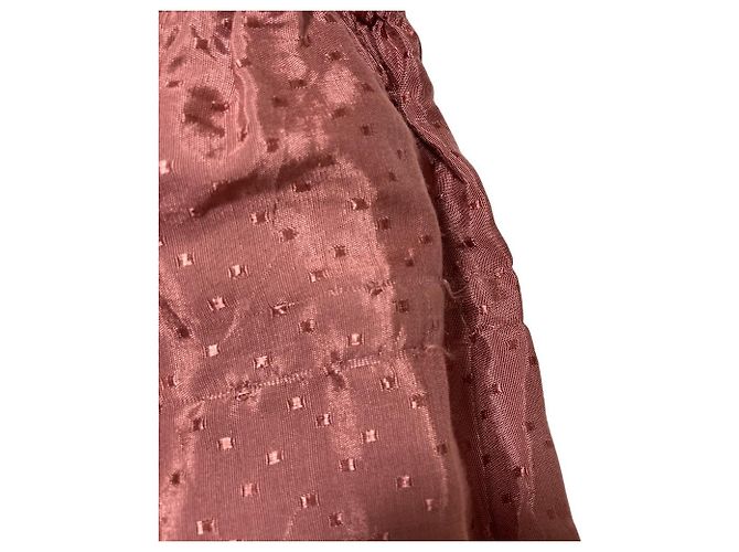 Autre Marque NE QUITTEZ PAS RAYON DOBBY Skirt Rosa - vista 9
