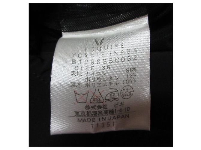 Autre Marque Abrigo largo LEQUIPE YOSHIE INABA Negro - vista 5