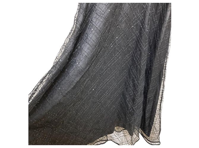 Autre Marque Variation Tüllkleid CELFORD Schwarz - Ansicht 4
