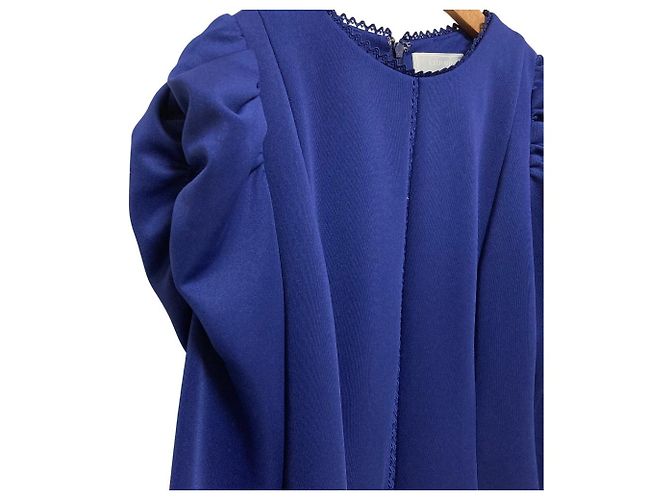 Autre Marque CELFORD Spitzenkleid Blau - Ansicht 2