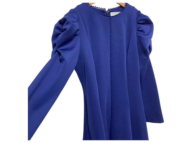 Autre Marque CELFORD Spitzenkleid Blau - Ansicht 3