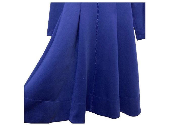 Autre Marque CELFORD Spitzenkleid Blau - Ansicht 4