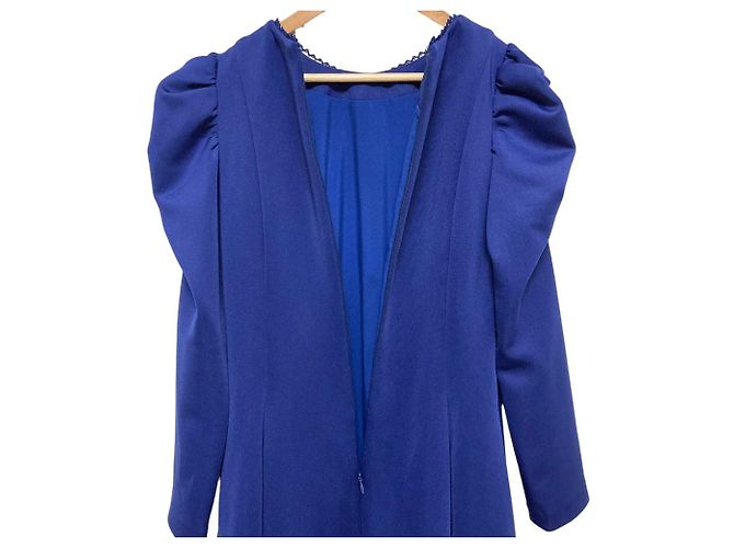Autre Marque CELFORD Spitzenkleid Blau - Ansicht 6