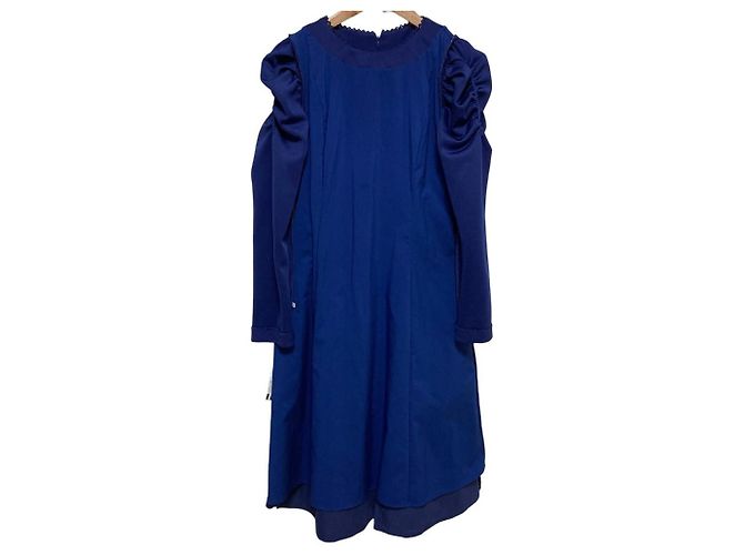 Autre Marque CELFORD Spitzenkleid Blau - Ansicht 7