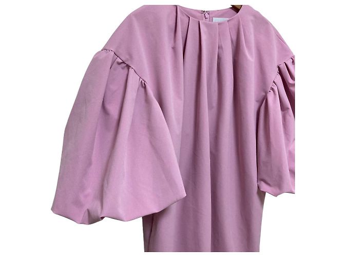 Autre Marque Vestido coco con mangas acampanadas CELFORD Rosa - vista 2