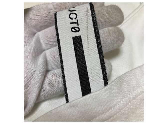 Autre Marque Top oversized com design de zíper LIMI feu Branco - vista 12
