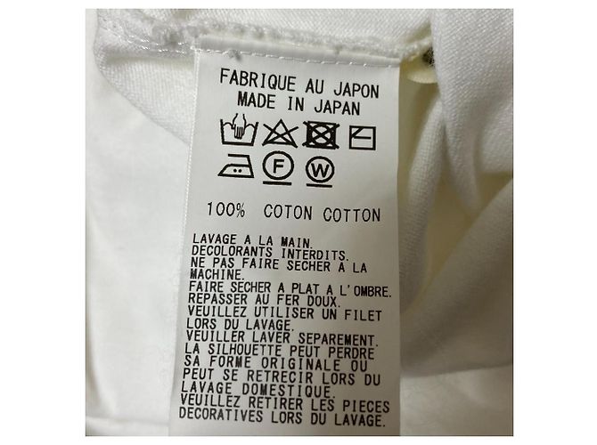 Autre Marque Top oversized com design de zíper LIMI feu Branco - vista 6