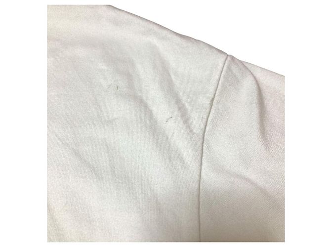 Autre Marque Top oversized com design de zíper LIMI feu Branco - vista 9