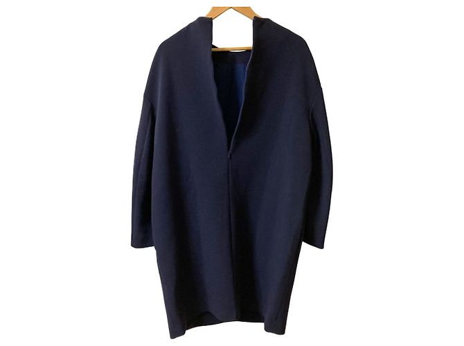 Autre Marque ENFOLD Cocoon Kleid Blau Marineblau - Ansicht 3