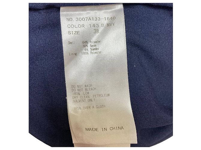 Autre Marque ENFOLD Cocoon Kleid Blau Marineblau - Ansicht 6