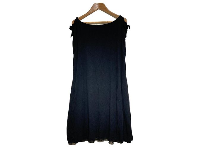 Autre Marque Vestido sin mangas Natural de FOXEY Negro - vista 2
