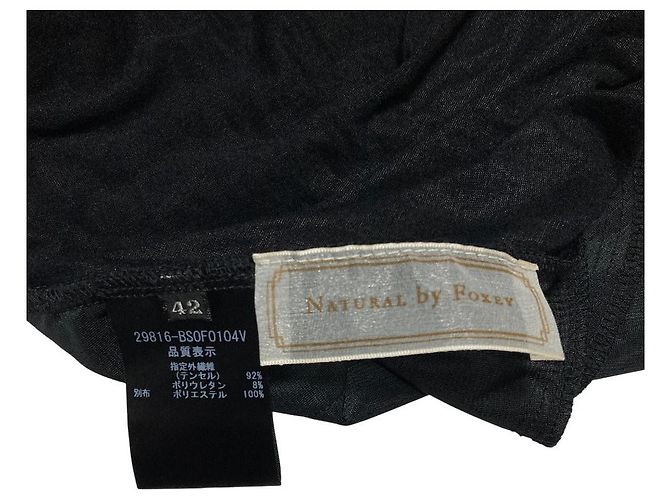Autre Marque Vestido sin mangas Natural de FOXEY Negro - vista 8